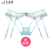 Cô gái vẻ đẹp nhà Châu Âu và Mỹ garter đồ lót dây đeo đồ lót tình dục cảm xúc phù hợp với tóm tắt nữ trượt để gửi vớ