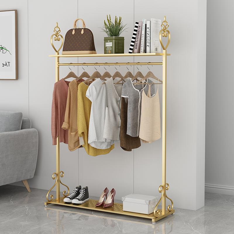 Hanger Ground Floor Bedroom Intranet Red Girl Hearts Province Space Creative Cloakroom Nordic Style Home Hanging Hanger Cabinet