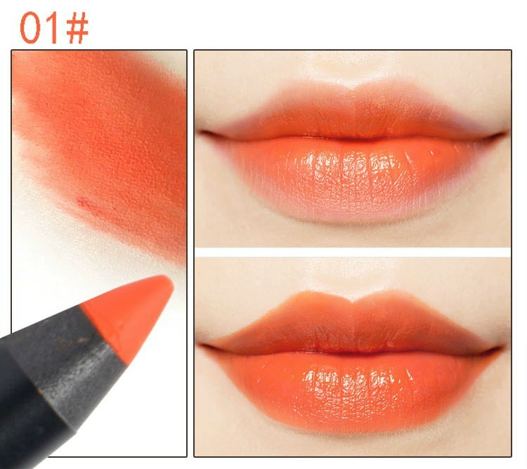 Lip Pencil lip liner chính hãng không thấm nước kéo dài không đánh dấu miễn phí bài tự động màu nude người mới bắt đầu vẽ son môi bút chì chì kẻ môi morphe