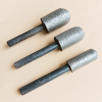 46 mesh round head cylindrical sintered diamond grinding head grinding rod Integral emery grinding carved stone stele cement