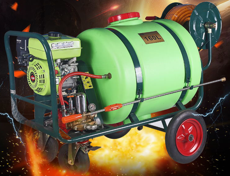 Trolley-type gasoline spraying spray disinfection machine 160L (Baiyi Agriculture and Forestry)
