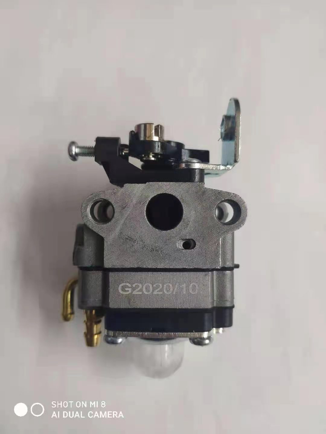 Carburetor for cutting and filling machine for 139 mower