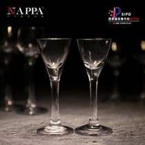 NAPPA new lead-free crystal white glass set goblet home gift glass 15ml