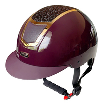 RIF Equestrian Bordeaux Red Helmet