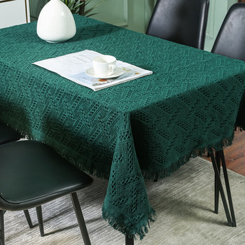 Tablecloth modern simple blended rectangular tablecloth Tablecloth modern simple blended rectangular tablecloth