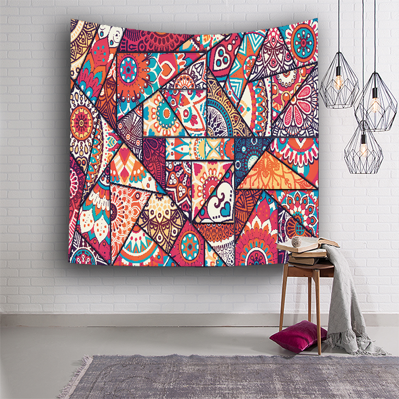 phong cách Bắc Âu đẹp Bohemian thảm tấm thảm trang trí phòng ngủ phòng khách - Tapestry tranh thảm treo tường