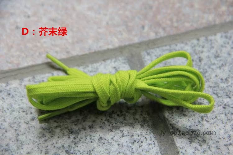 Nam giới và phụ nữ thể thao ren phẳng ren thể thao ren thường ren giày chạy ren phổ nhiều màu day giay