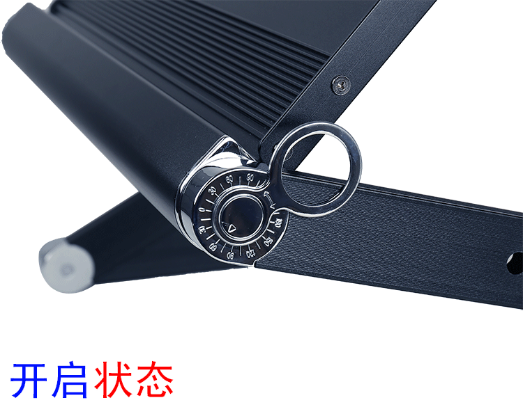 Zhuomei kim loại chung máy tính xách tay bàn giường ngủ ký túc xá gấp bảng lười biếng hợp kim nhôm khung làm mát ổn định - Bàn bàn gấp làm việc