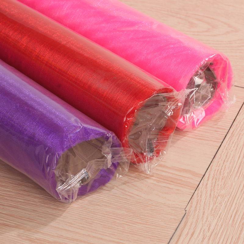 Wedding yarn Decoration yarn Snow yarn Wedding room decoration yarn Background yarn curtain Stair handrail yarn Wedding supplies