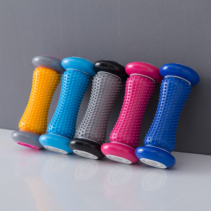 New Products Hot Pins Plantar Fascia Fascia Relaxing Roller Hand Foot Massage Wheels Meridians Health Care Rollers Fashion Fitness Small Tools
