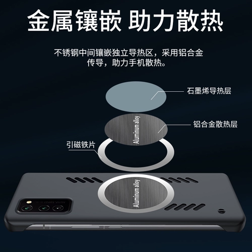 Чехол для мобильного телефона Huawei Honor V30 V30pro, защитный чехол «все включено», OXF one AN00, защита от падения 10, ультратонкий чехол Honor Frosted Por Hard Shell v305g для мужчин и женщин V3O без границ, p охлаждение OXFAN, магнитное всасывание