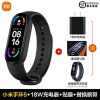 [SF Express] Браслет 6+ Blue Bristband+Film*2+18W Зарядка головка