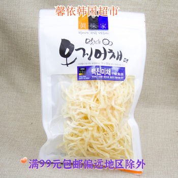 Seafood Ready-To-Eat Snacks Dried White Squid Shredded Squid Snacks 120g Packaged Seafood Ready-To-Eat