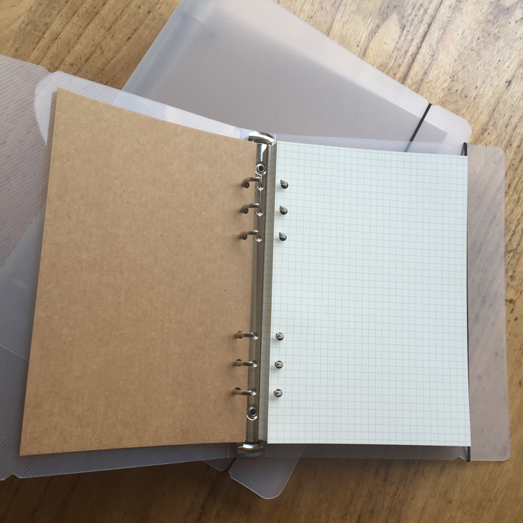 5mm loose-leaf mesh Beni design outlets This A4A5 loose-leaf panes This dot dot this drawing plaid Ben