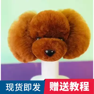 VIP Teddy fake head model Japanese and Korean head fake head hair practice fake hair model dog bone