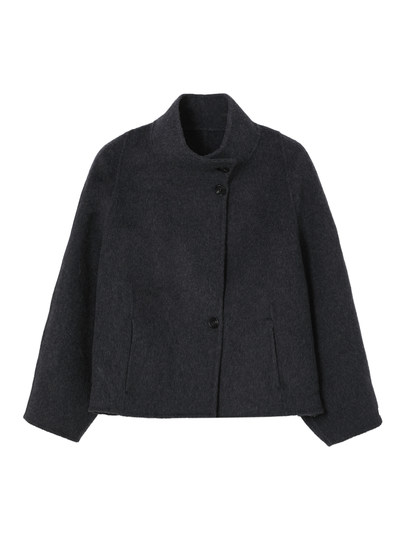 Xujing Black Double-Sided Cashmere Short Woolen Coat for Women 2025 Autumn and Winter High-End Petite Woolen Coat