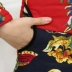 Áo khoác cotton nữ trung niên và già dày cộng với nhung cotton quốc gia mùa đông trang phục Tang phù hợp với bà mẹ 50 tuổi tải áo khoác cotton