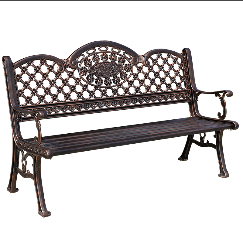 Park Chair Outdoor bench bench courtyLeisure seat Outdoor Square Iron cast aluminum rest bench