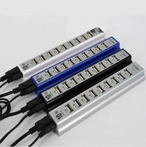 10-port USB2 0 HUB splitter 10-port hub 1 drag 10-hole USB HUB with external power supply