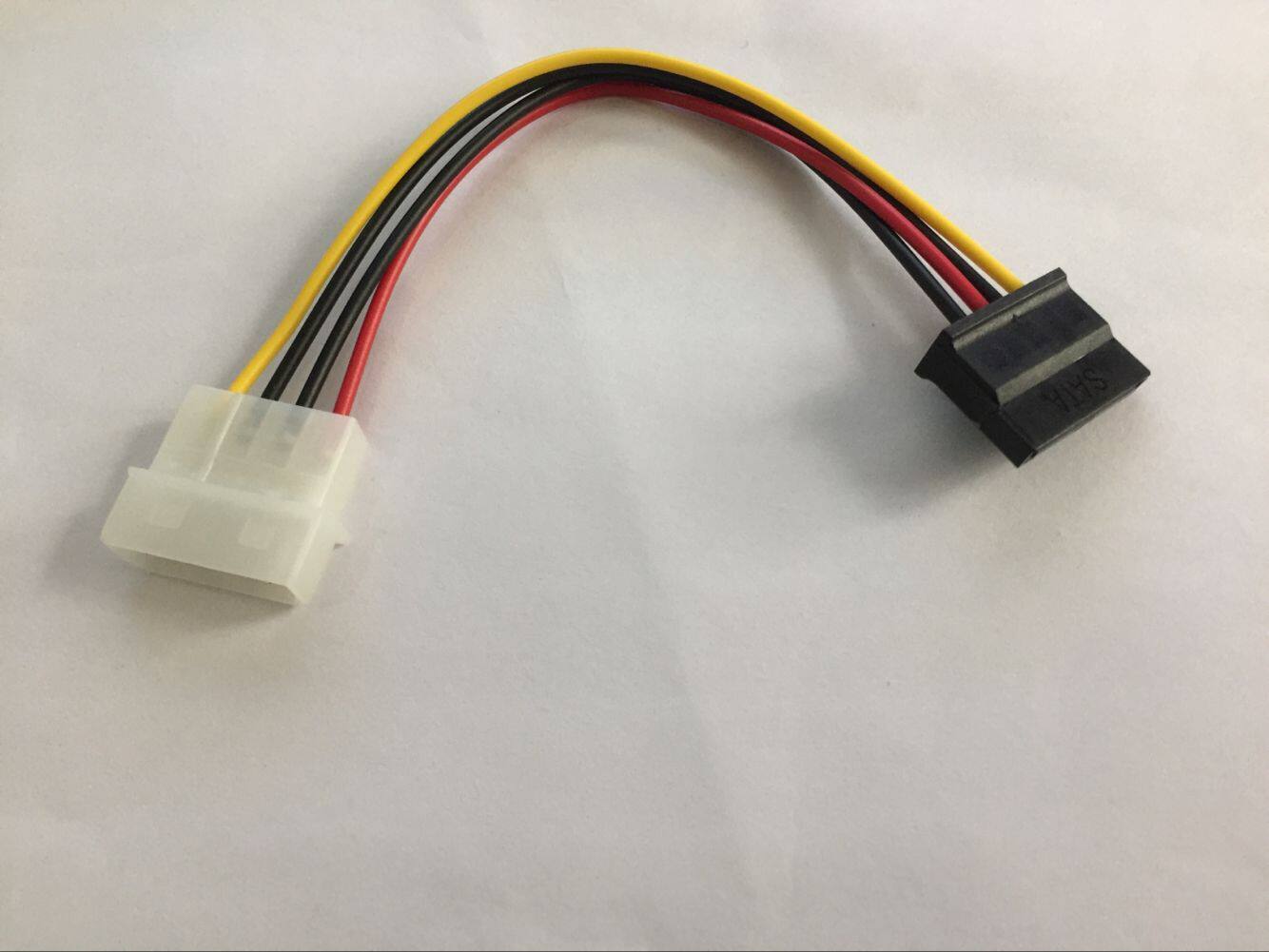 Large 4P male to SATA power cord male head large 4PIN hole to 15PIN female IDE power supply to SATA TO SATA