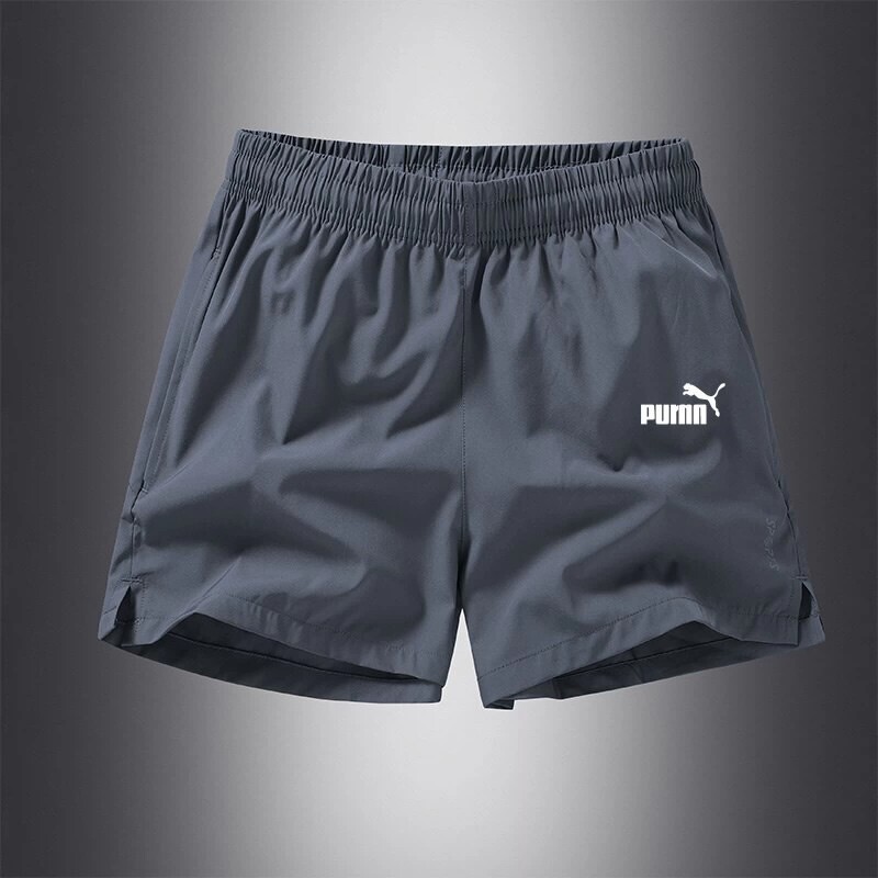 Outlet Store Sports Ice Silk Shorts for Men, Summer Thin Style, Fitness Running Shorts, Trendy Elastic Waist Tennis Shorts Outlet Store Sports Ice Silk Shorts for Men, Summer Thin Style, Fitness Running Shorts, Trendy Elastic Waist Tennis Shorts