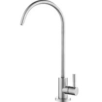 Water purifier gooseneck faucet fine nozzle household drinking water purifier faucet 2 parts rotatable