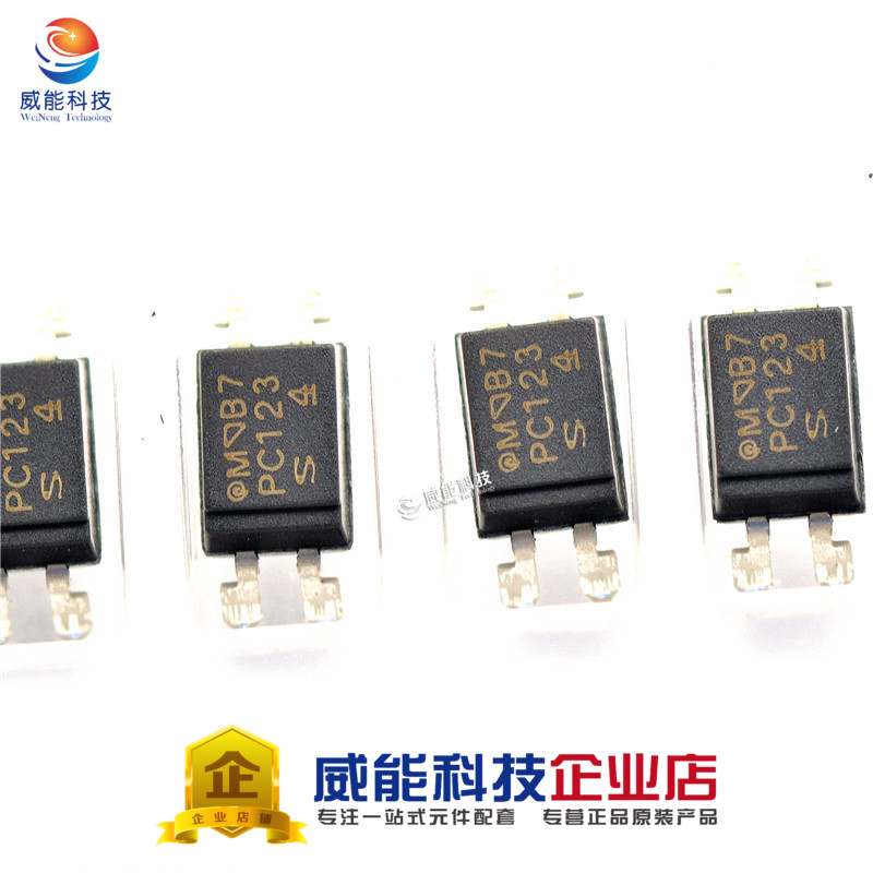 Original PC 123 Optical coupled SOP4 Opto isolator Photoelectric coupling 1 piece = 10