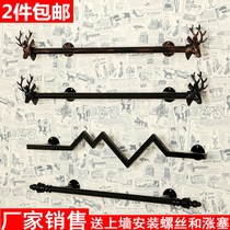 Clothing display rack Clothing store hanger wall shelf Wall hanging wall hanging side hanging wall display rack