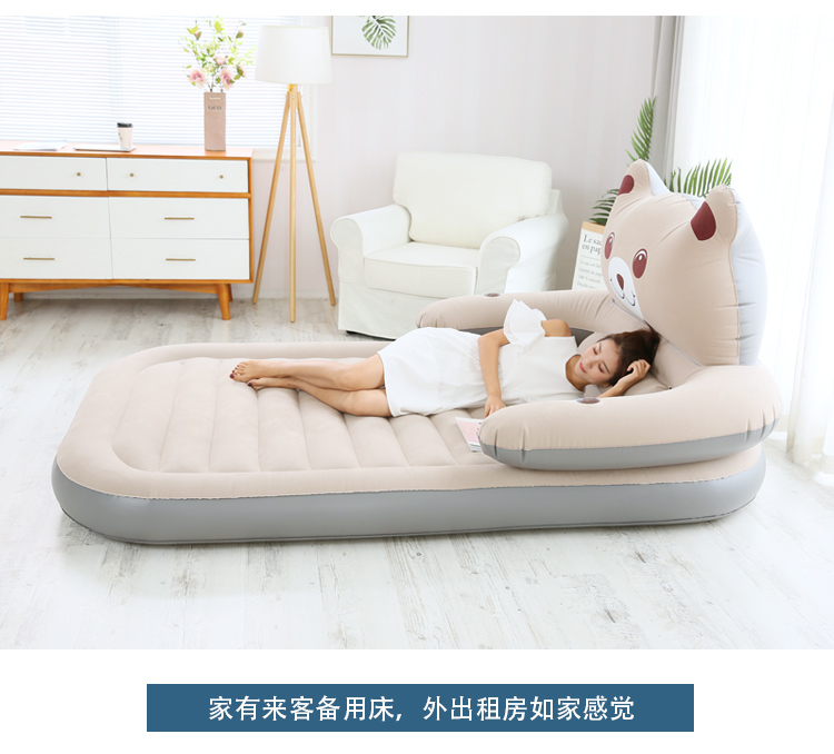 Cartoon inflatable nệm đơn hoặc kép dày chinchillas gấp nhà giường không khí tatami lười biếng ngủ trưa giường sofa - Ghế sô pha sofa đẹp