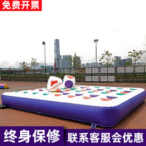Fun games props inflatable twisting hands and feet and use air cushions to build expansion game equipment