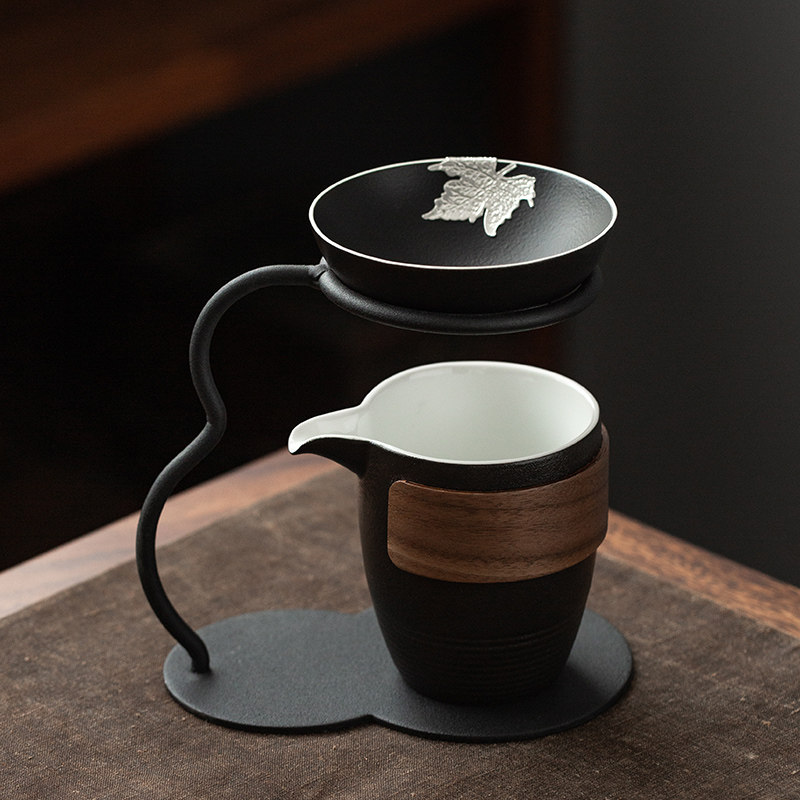 All-porcelain black tea leaks one tea filter tea leaf tea filter tea filter tea division tea