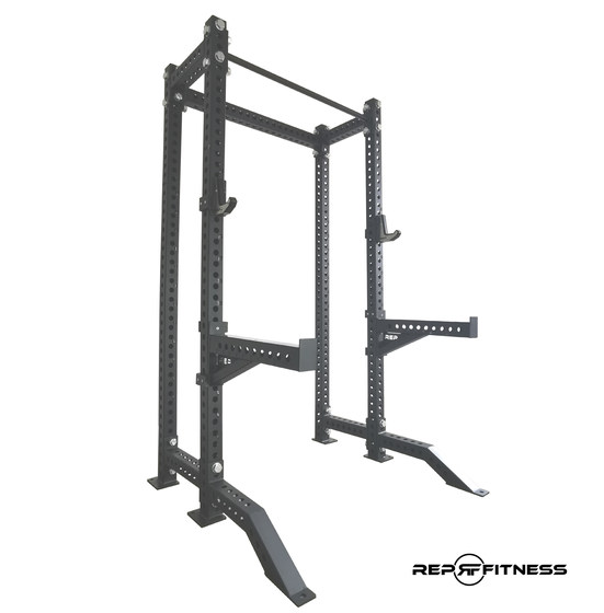 Rep V1 Open Squat Rack Bench Press Rack 75*75 Wall Thickness 3mm Load Capacity 680kg