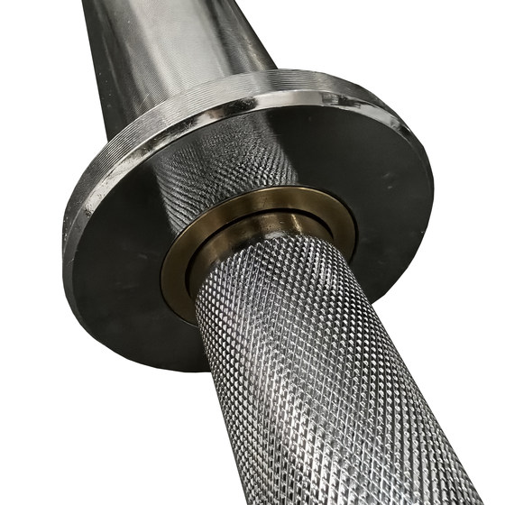 Repforce No. 45 Carbon Steel Hardened 1000-Pound Load-Bearing 2.2 1.8 1.2 Bearing Olympic Barbell Bar