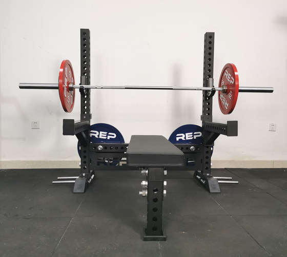 Repforce Commercial Bench Press Rack Weightlifting Bench (75mm Square Tube, Wall Thickness 3mm)