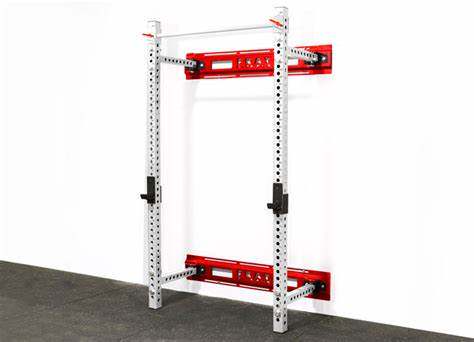 American Fray Folding Door Squat Rack (Clearance)