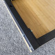 Squat Rack, Convex Weightlifting Deadlift Platform (Bamboo Wood Board, Rubber Floor Mat 6cm)