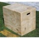 Three-in-one training jump box, soft bag jump box, wooden jump box (maximum size) Box jump