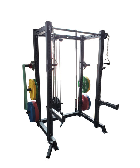 Classic Frame-Style Squat Rack, Bird Pull-Up Bar, 75mm Tube, Load Capacity 300kg