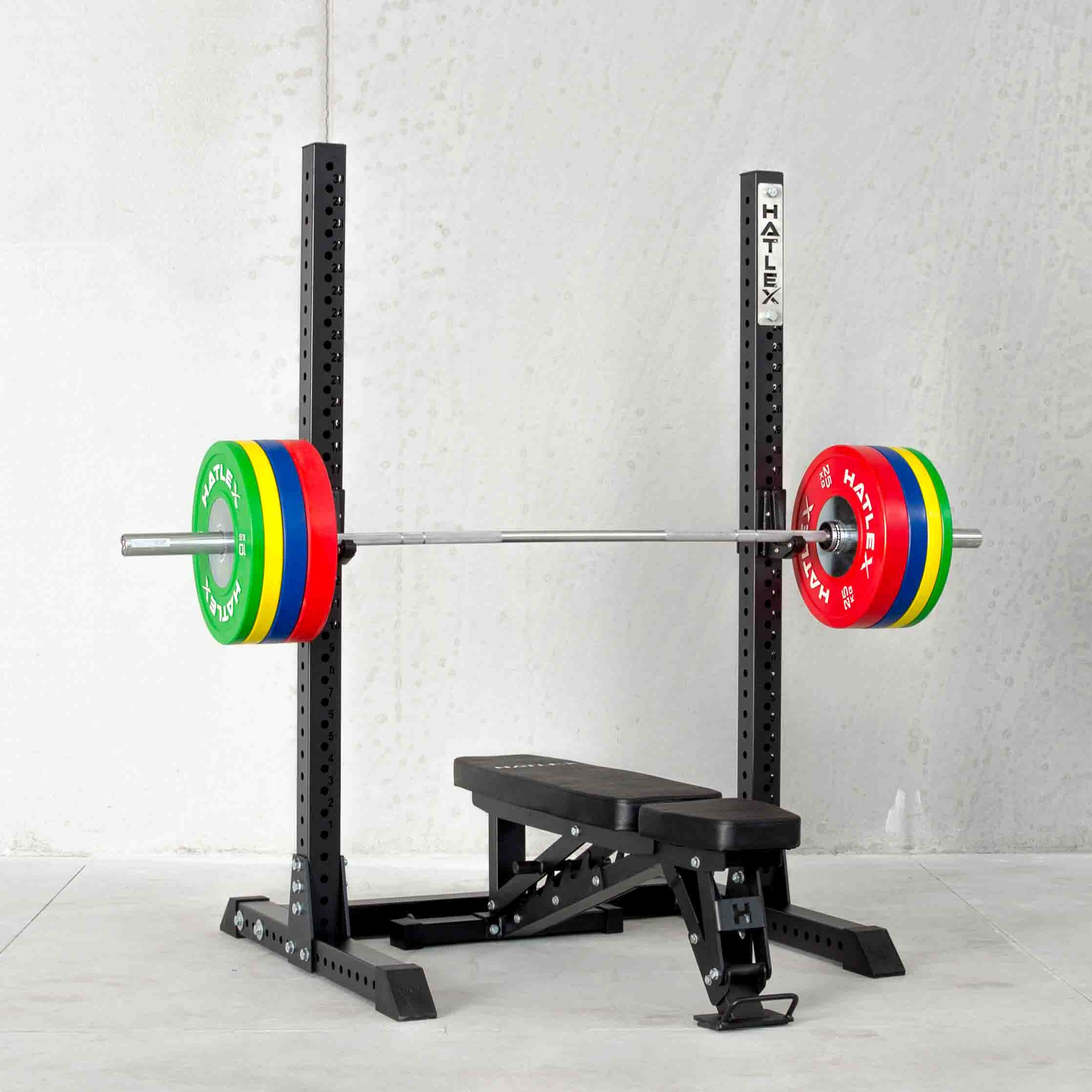 HATLEX HEAVY DUTY SQUAT FRAME BENCH PRESS FRAME (80 square pipe wall thickness 3MM )