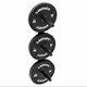 Wall-Mounted Barbell Plate Storage Rack (for Large Hole Plates, Olympic Plates)