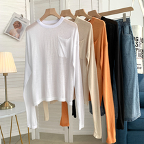 2021 summer new Korean version of loose ice silk sunscreen blouse long sleeve T-shirt womens thin coat