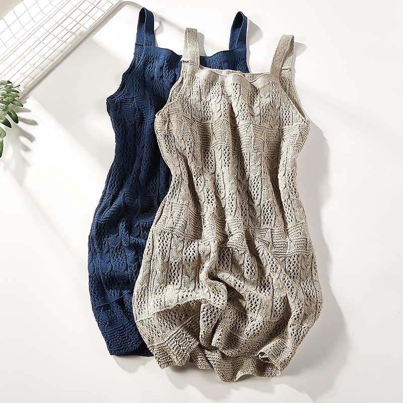 2018 mùa thu của phụ nữ mỏng màu rắn đan sling mỏng giữa chiều dài vest 1042 cardigan nữ