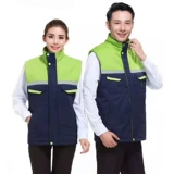 Демисезонный жилет для работы подходит для мужчин и женщин, удерживающая тепло износостойкая стеганая куртка, делается под заказ