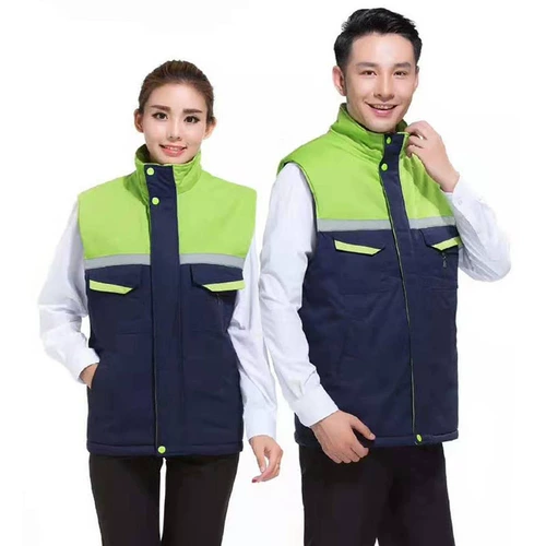 Демисезонный жилет для работы подходит для мужчин и женщин, удерживающая тепло износостойкая стеганая куртка, делается под заказ