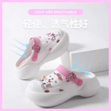 MINISO знаменитый бренд Disney Mary Cat Stitch, тапочки с отверстиями, уличные сандалии Lucifer