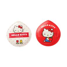 Щетка для лица miniso名创优品凯蒂猫hello kitty超大号棉花糖气垫粉扑干湿2个装
