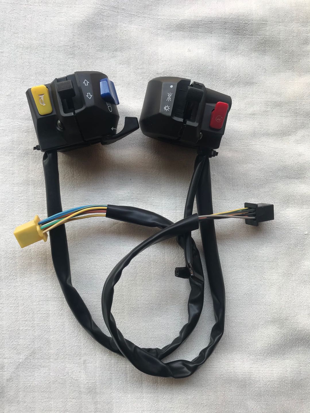 Liguang switch assembly for HJ125-8E 8C 8G locomotive seat switch assembly