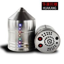 Curve music gyro Ice Monkey old cow middle-aged and elderly fitness adult stainless steel glowing lantern iron gyro