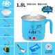 noi hap Máy gấp đôi bữa sáng hấp ngô tất cả bằng thép không gỉ nồi trứng hấp nhà cháo nhân tạo máy luộc trứng - Nồi trứng nồi lẩu mini 2 người