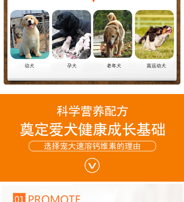 Pet vitamin lớn tức thì, vật nuôi trẻ, dinh dưỡng, chó, mèo, canxi, vitamin, nguyên tố vi lượng, bột làm đẹp - Cat / Dog Health bổ sung sữa cho chó bị bệnh